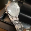 audemars piguet royal oak chronograph 41mm blue grande tapisserie dial 26320st watch 9236 rs7nd