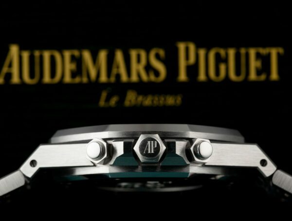 audemars piguet royal oak chronograph 41mm silver toned dial 26320st oo 1220st 02 watch 5497 rvvnf