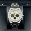 audemars piguet royal oak chronograph 41mm white dial panda 26331st watch 3928 wffae