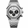 audemars piguet royal oak chronograph 41mm white dial panda 26331st watch 9528 ivat3 1