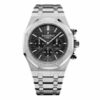 audemars piguet royal oak chronograph black dial 41mm stainless steel watch 26320stoo1220st01 9396 zd0ji 1