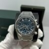 audemars piguet royal oak chronograph blue dial 41mm watch 1284 twrnu