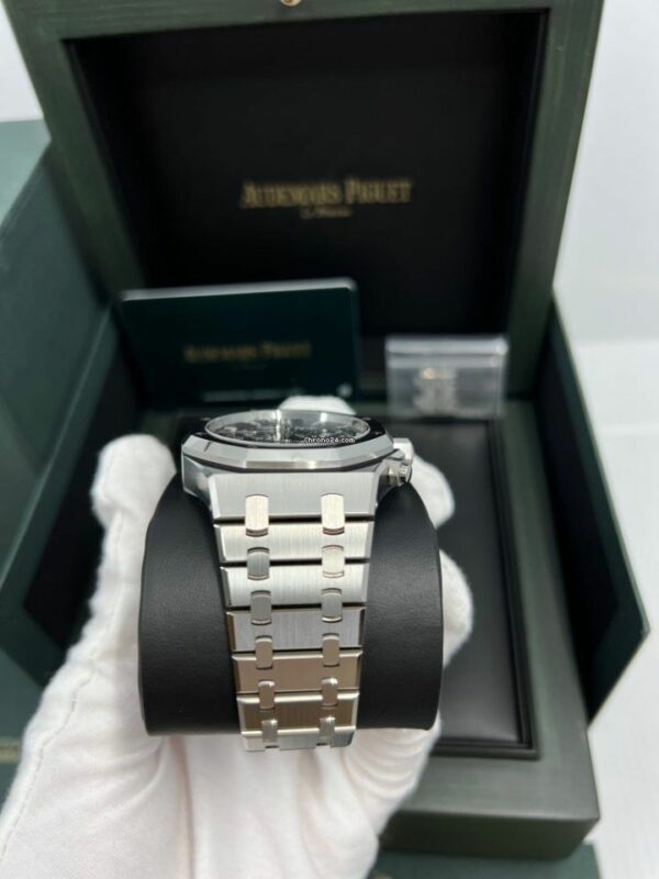 audemars piguet royal oak chronograph blue dial 41mm watch 2180 ldoty