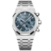 audemars piguet royal oak chronograph blue dial 41mm watch 2861 eagwl 1