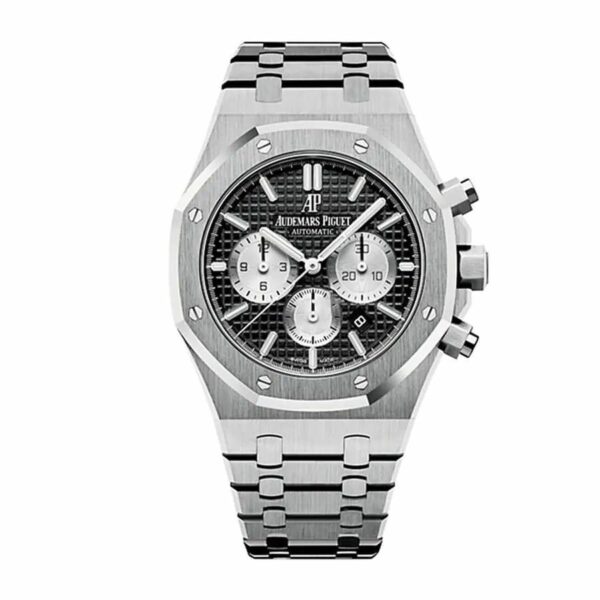 audemars piguet royal oak chronograph watch black dial 41mm 9853 lex6w 1