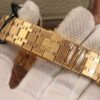 audemars piguet royal oak chronograph white dial rose gold on 904l steel watch 6541 mlzdq
