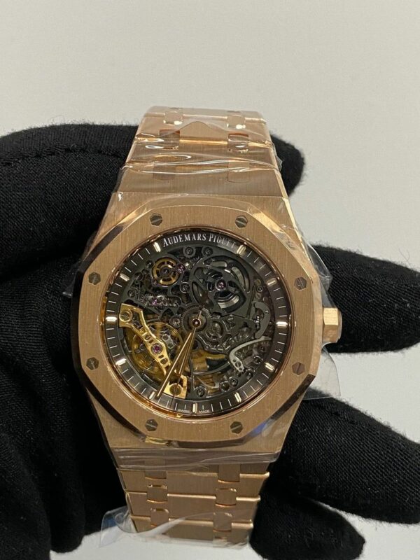 audemars piguet royal oak double balance wheel openworked 15407oroo1220or01 watch 3463 fvr5d