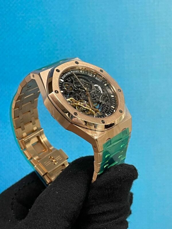 audemars piguet royal oak double balance wheel openworked 15407oroo1220or01 watch 5559 iatps