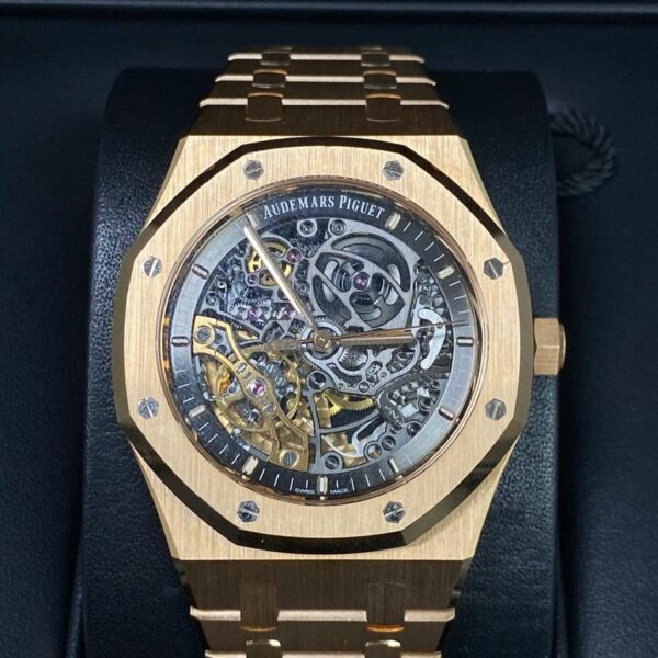 audemars piguet royal oak double balance wheel openworked 15407oroo1220or01 watch 6658 pif7q