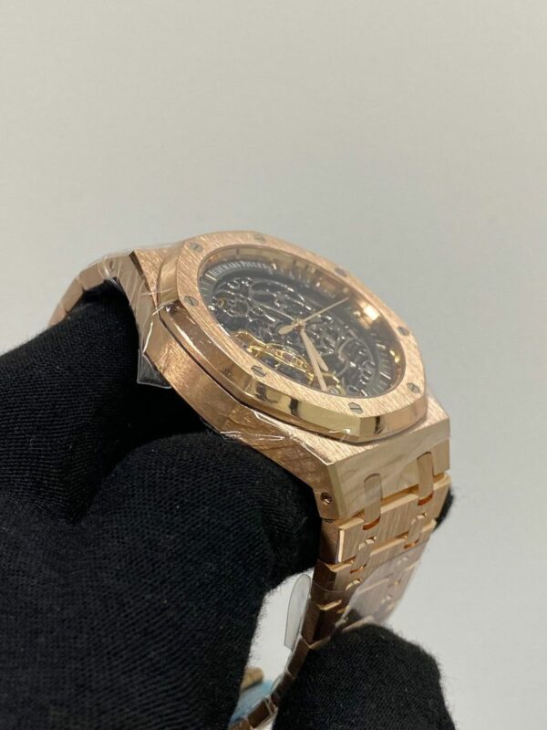 audemars piguet royal oak double balance wheel openworked 15407oroo1220or01 watch 7011 ewhy5