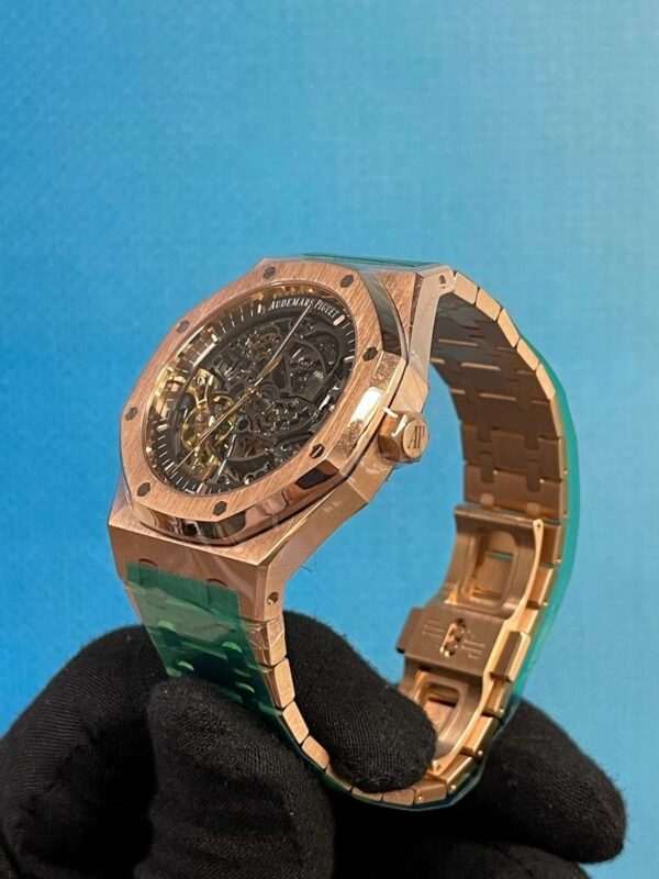 audemars piguet royal oak double balance wheel openworked 15407oroo1220or01 watch 9149 phupf