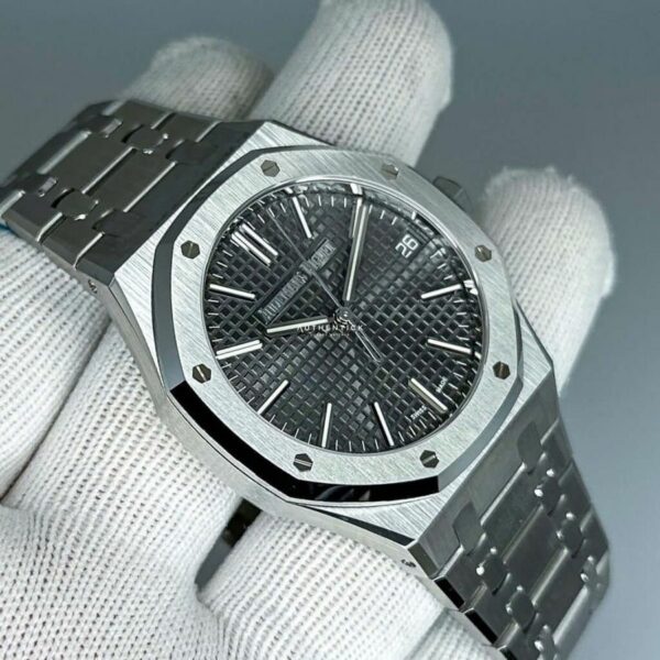 audemars piguet royal oak grey dial 15500st oo 1220st 02 watch 2278 nqwlb