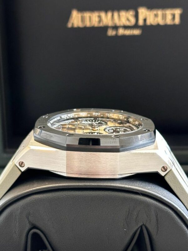 audemars piguet royal oak offshore chronograph smoked taupe 26420so watch 3715 oh4gi