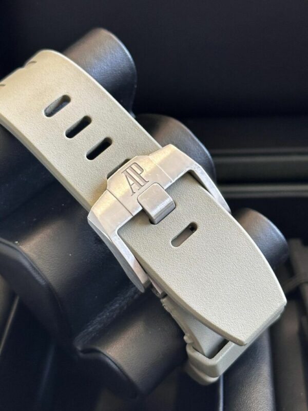 audemars piguet royal oak offshore chronograph smoked taupe 26420so watch 7901 wfhub