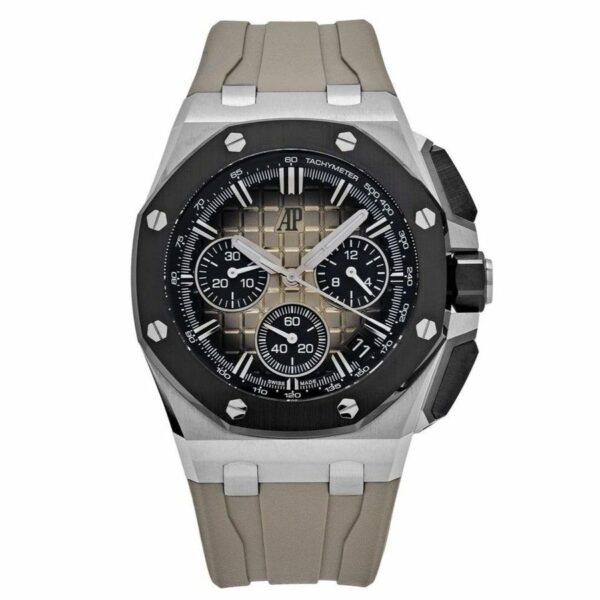 audemars piguet royal oak offshore chronograph smoked taupe 26420so watch 8404 rrzwi 1