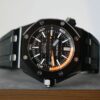 audemars piguet royal oak offshore diver black 42mm watch 15707ce 7326 vxzyt