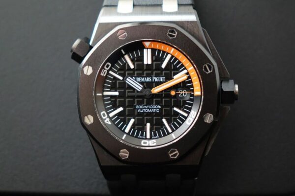 audemars piguet royal oak offshore diver black 42mm watch 15707ce 8084 iym0f
