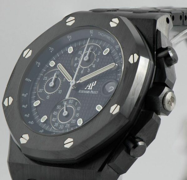 audemars piguet royal oak offshore selfwinding chronograph 42mm black ceramic novelty 26238ce watch 3540 4saod 1