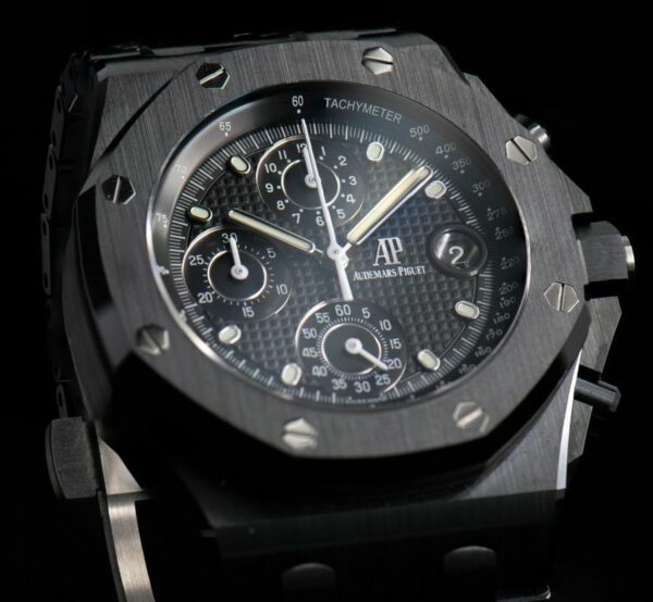 audemars piguet royal oak offshore selfwinding chronograph 42mm black ceramic novelty 26238ce watch 9044 qkeev 1