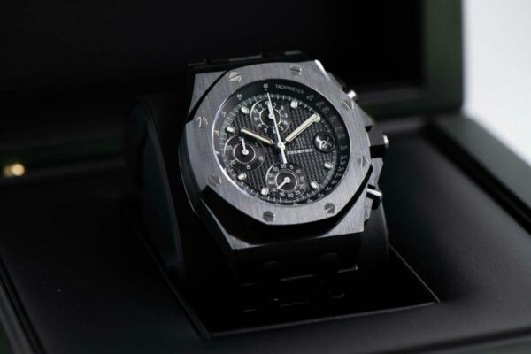 audemars piguet royal oak offshore selfwinding chronograph 42mm black ceramic novelty 26238ce watch 9726 3p4no 1