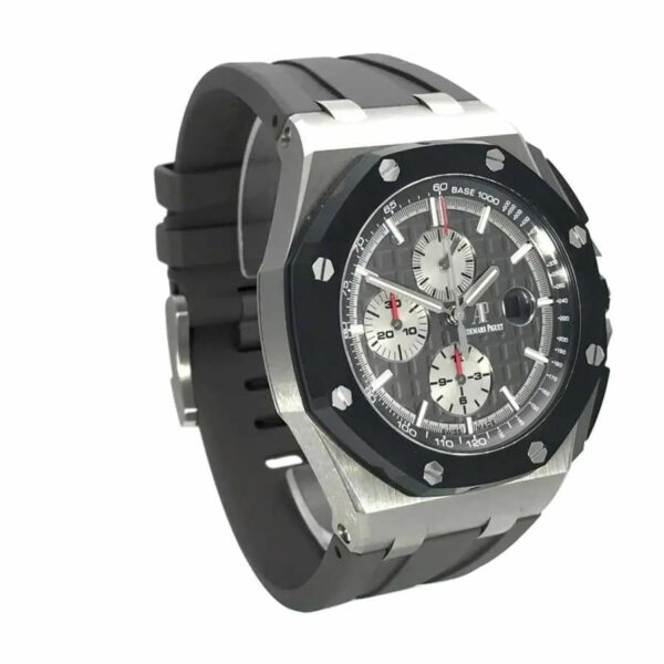 audemars piguet royal oak offshore slate grey dial 44mm automatic mens watch 6813 owzhf