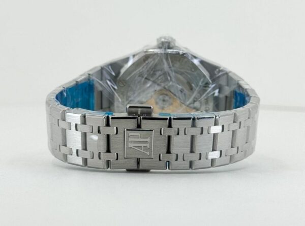 audemars piguet royal oak self winding stainless steel 41mm silver dial watch 1842 bjwlg