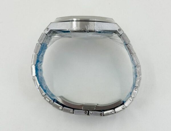 audemars piguet royal oak self winding stainless steel 41mm silver dial watch 3164 davlq