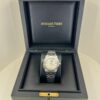 audemars piguet royal oak self winding stainless steel 41mm silver dial watch 6631 y7tsw