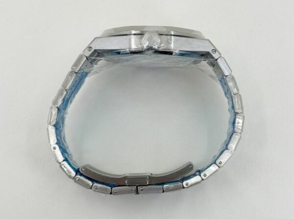 audemars piguet royal oak self winding stainless steel 41mm silver dial watch 9457 hqswq