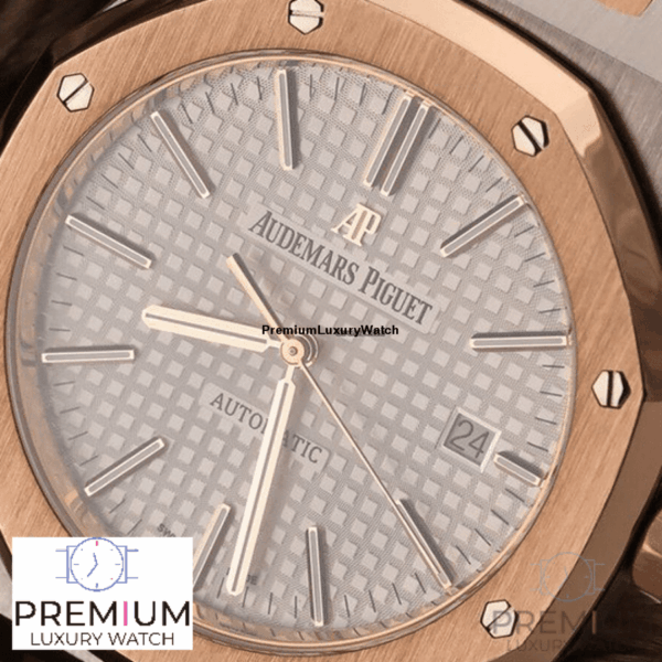 audemars piguet royal oak selfwinding 41mm steel and rose gold selfwinding watch 6904 ijflr