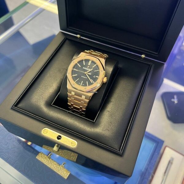 audemars piguet royal oak selfwinding automatic 41mm black dial watch 7927 cavmi