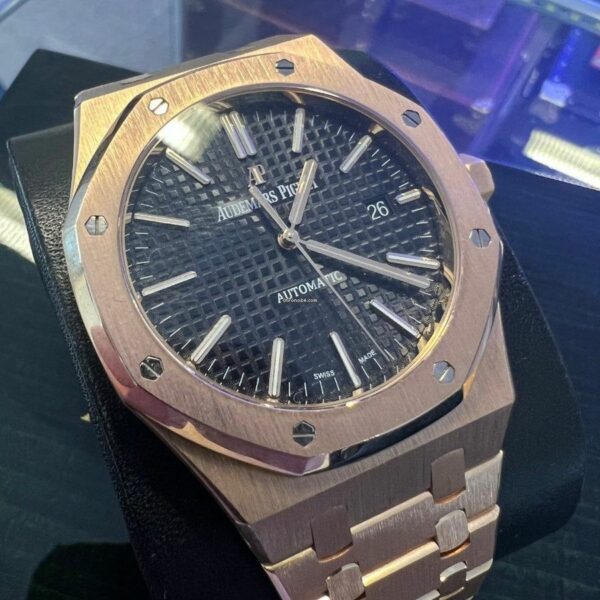 audemars piguet royal oak selfwinding automatic 41mm black dial watch 9062 dztua