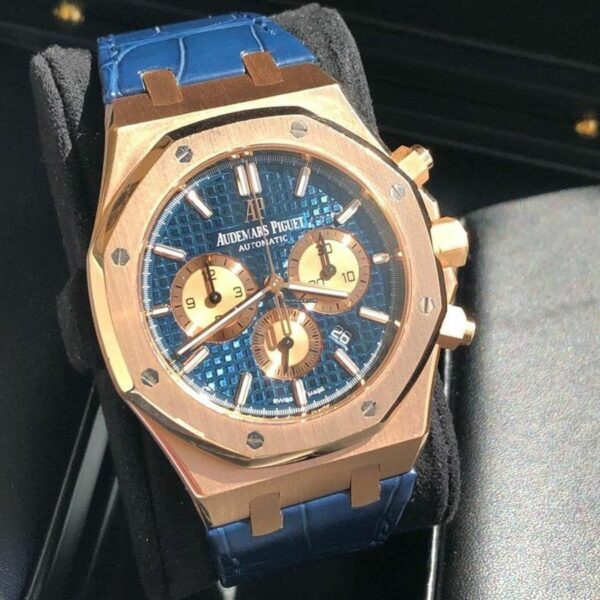 audemars piguet royal oak selfwinding chronograph 18k rose gold 26331orood315cr01 watch 1057 ub0g7