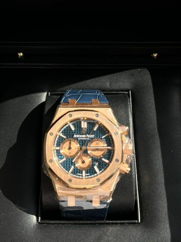 audemars piguet royal oak selfwinding chronograph 18k rose gold 26331orood315cr01 watch 1161 ed8oh