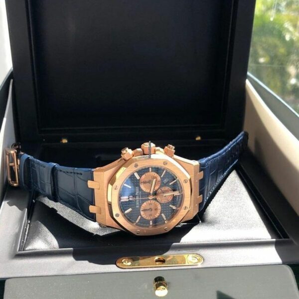 audemars piguet royal oak selfwinding chronograph 18k rose gold 26331orood315cr01 watch 7983 2qidg