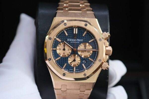 audemars piguet royal oak selfwinding chronograph 18k rose gold watch 26331oroo1220or01 1775 mja6g