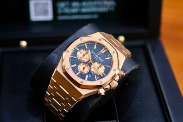 audemars piguet royal oak selfwinding chronograph 18k rose gold watch 26331oroo1220or01 4289 7ytfa