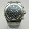 audemars piguet royal oak selfwinding chronograph 50th anniversary steel bracelet green dial ref 23 26240st oo 1320st 04 watch 7950 sfbmc