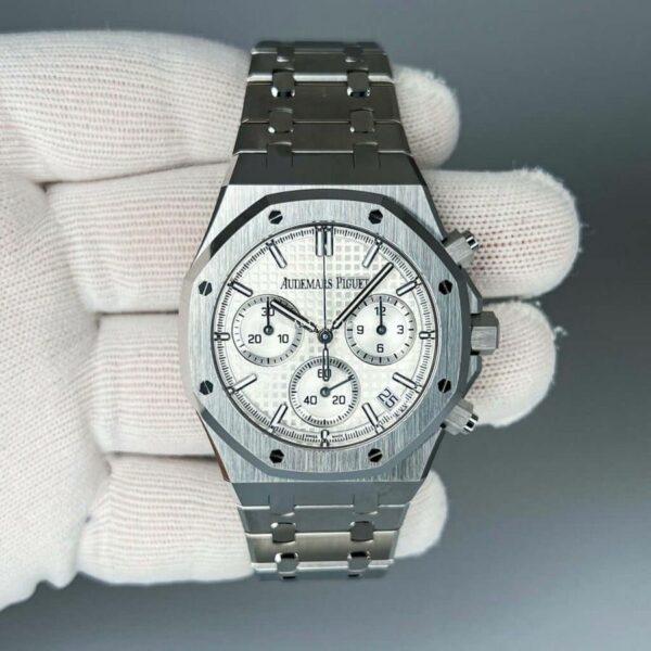 audemars piguet royal oak selfwinding chronograph white dial 26240st oo 1320st 03 watch 1004 wfbe3