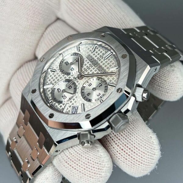 audemars piguet royal oak selfwinding chronograph white dial 26240st oo 1320st 03 watch 5709 oyzja