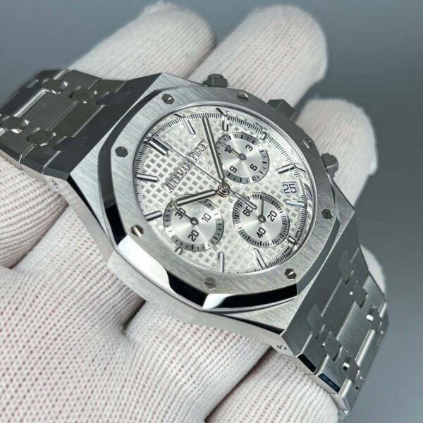 audemars piguet royal oak selfwinding chronograph white dial 26240st oo 1320st 03 watch 7397 1t9fa