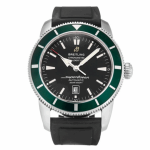 breitling superocean heritage 46mm green bezel black dial mens watch a17320q5 b868bkrd 8073 88cyc