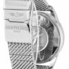 breitling superocean heritage 46mm white dial blue bezel rubber strap a1732016 g642 stainless steel watch 9198 7io0z