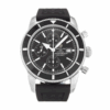 breitling superocean heritage chrono 46 chronograph automatic chronometer black dial mens watch item no a13320 2646 5wo56 1