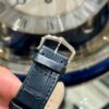 cartier santos dumont watch extra large model hand wound mechanical movement steel leather wssa0032 3812 pv0vm