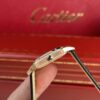 cartier santos dumont watch xl model rose gold leather strap wgsa0032 5182 v7wmb