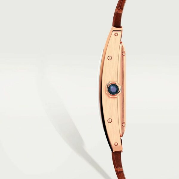 cartier tank americaine watch large model mechanical movement with automatic winding rose gold wgta0046 3068 rpd1c