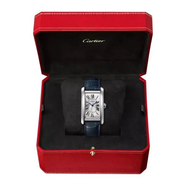 cartier tank americaine watch large strap watch 1690 cqfyd