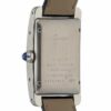 cartier tank americaine watch large strap watch 3346 7zq1w