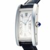 cartier tank americaine watch large strap watch 3871 zscby